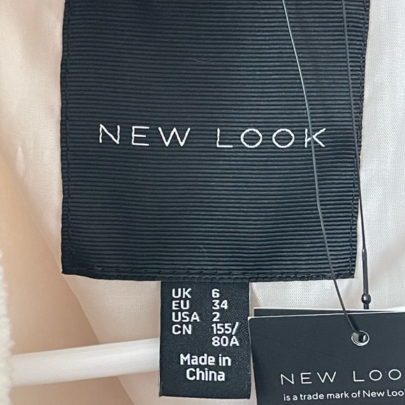 New Look Bomber Faux Shearling Coat NWT - Picture 3 of 3